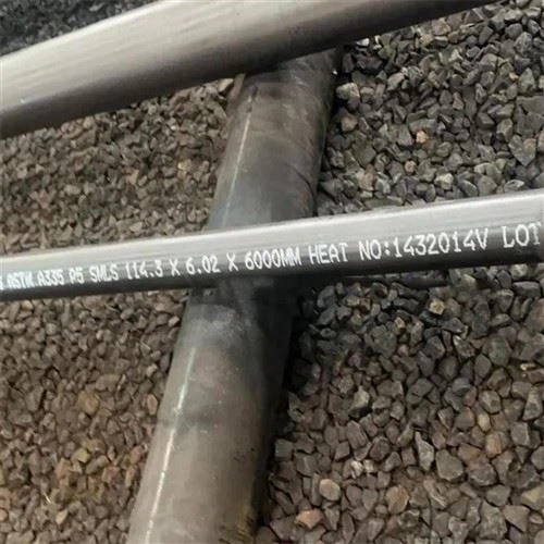 Aleación De Acero A335 P5 Tubos Sin Soldadura