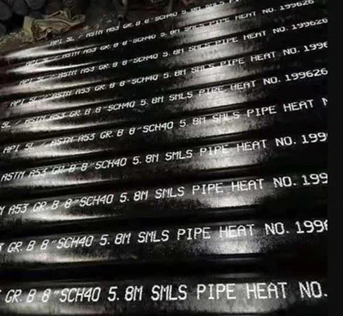 Tubería De Acero Al Carbono Astm A53 Gr A / B